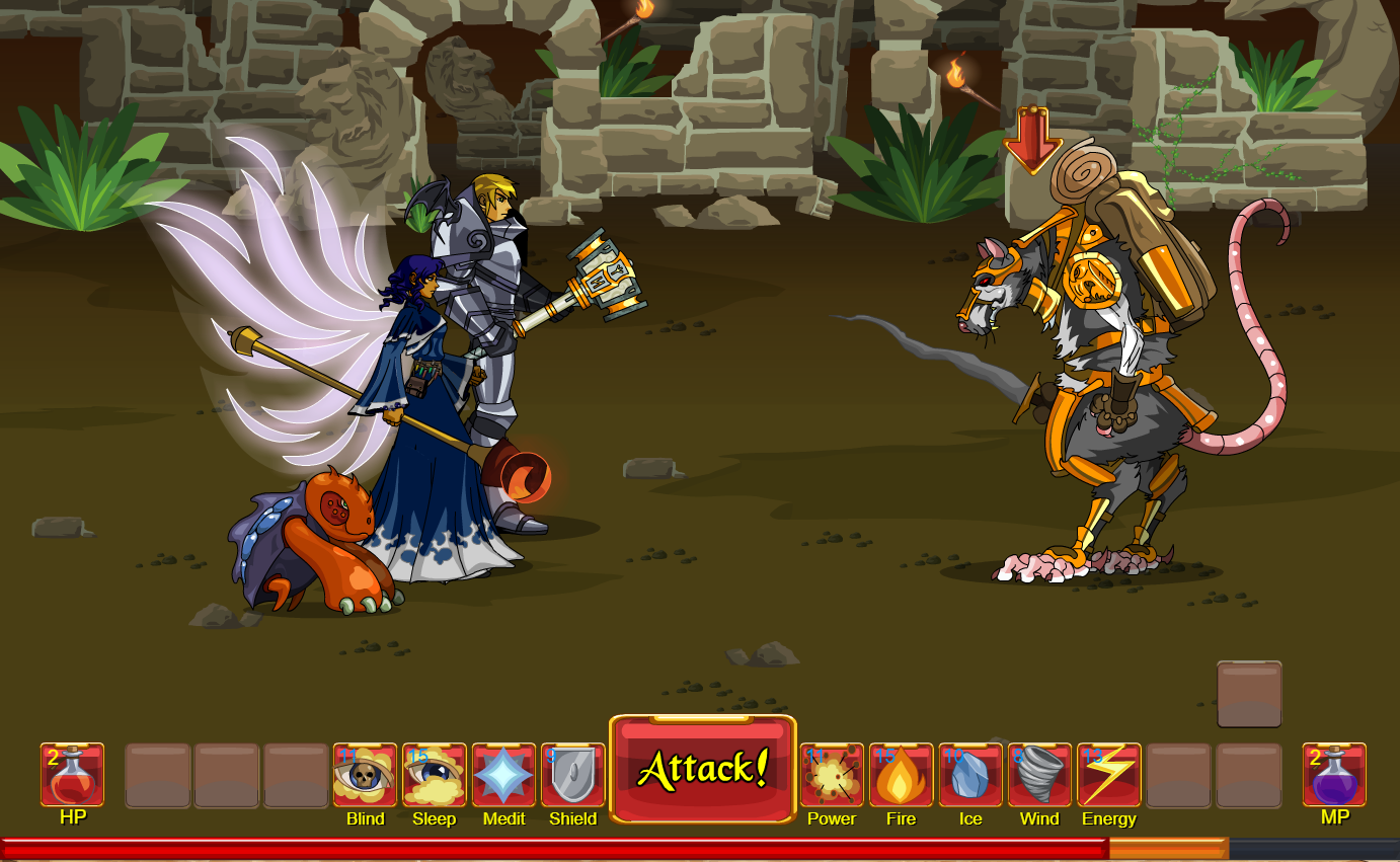 DragonFable logo
